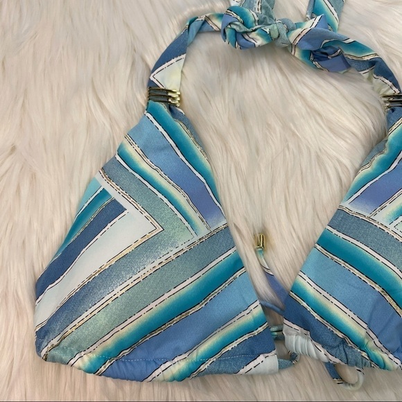 NWOT Bar III Triangle Bikini Top Large - Picture 3 of 9